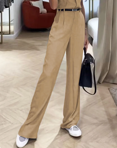 Dames Overhemd en Pantalon Set